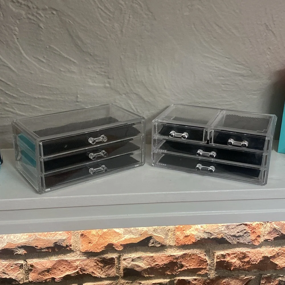 Acrylic Stackable Makeup Storage